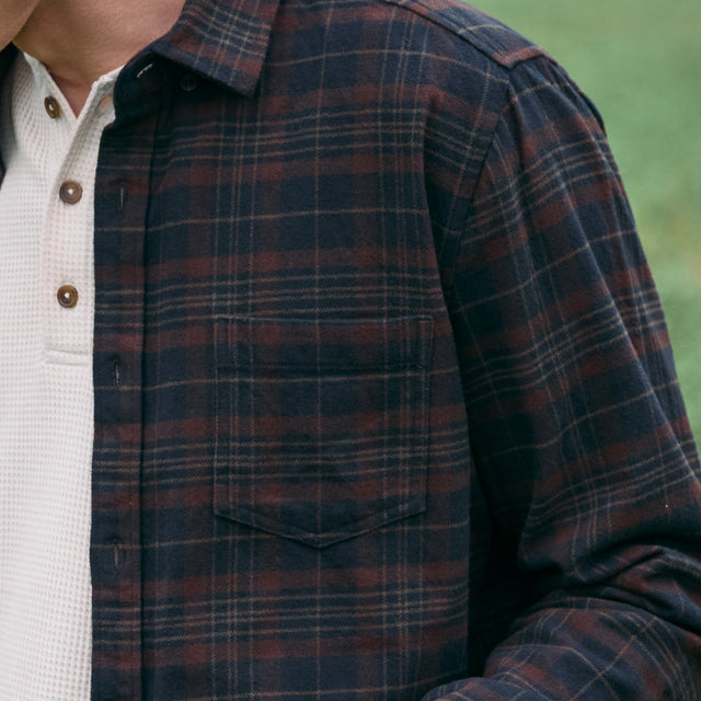 Camisas de Franela hombre