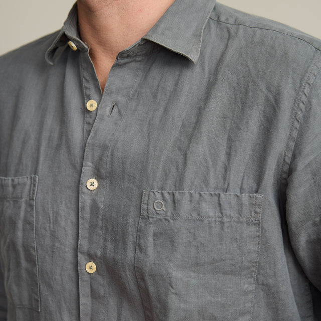 Camisa 100% lino hombre