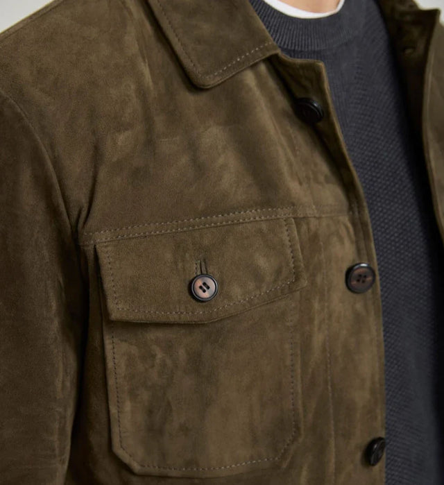 Chaqueta cuero hombre