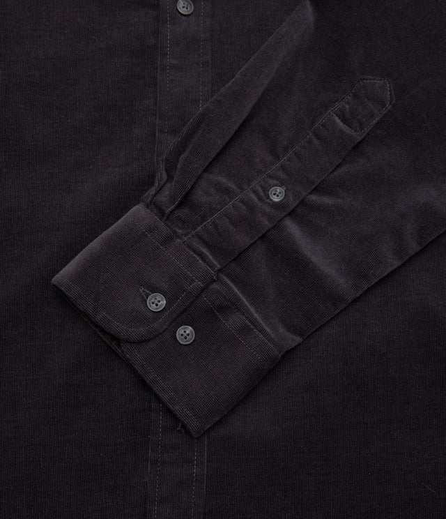 Camisa Hombre Algodón Cotelé Rob Gris Marengo