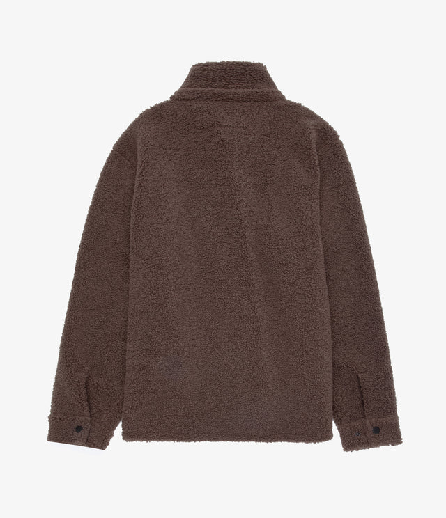 Chaqueta Hombre Sherpa Café