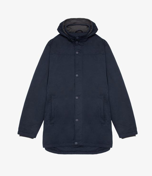 Chaqueta Hombre Impermeable Azul