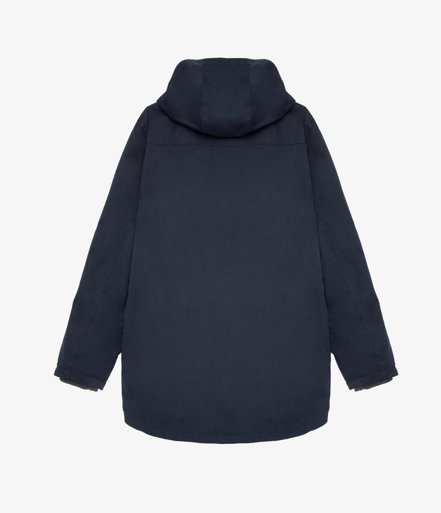 Chaqueta Hombre Impermeable Azul