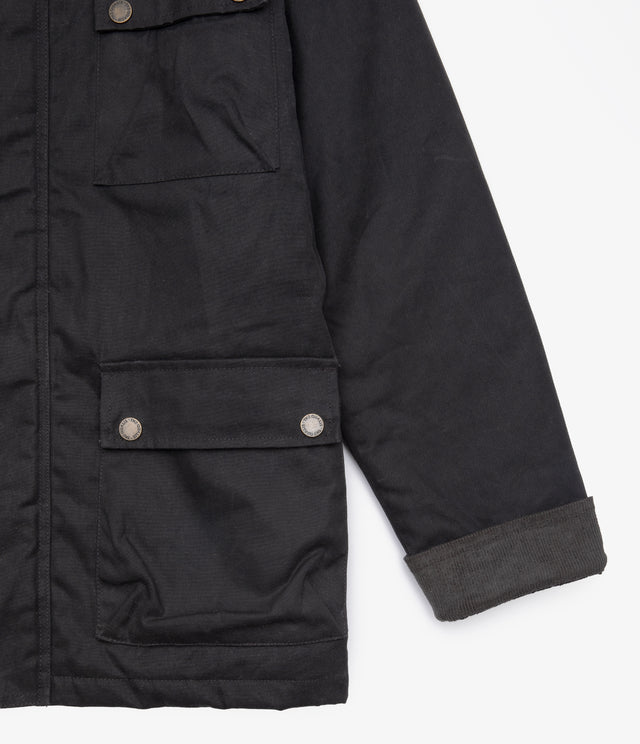 Chaqueta Hombre Wax Theo Negro