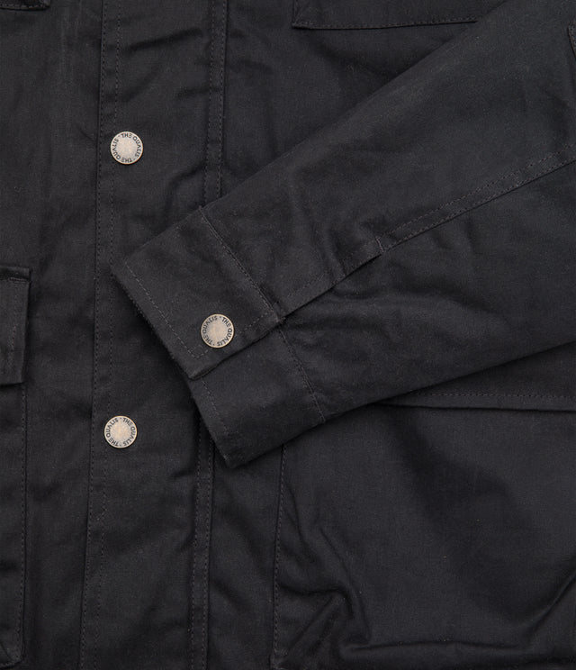 Chaqueta Hombre Wax Theo Negro