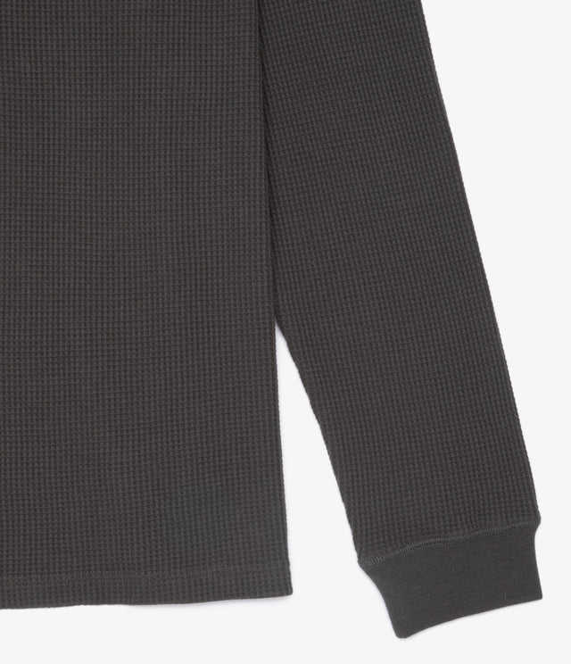 Polera Hombre Algodón Waffle Verde