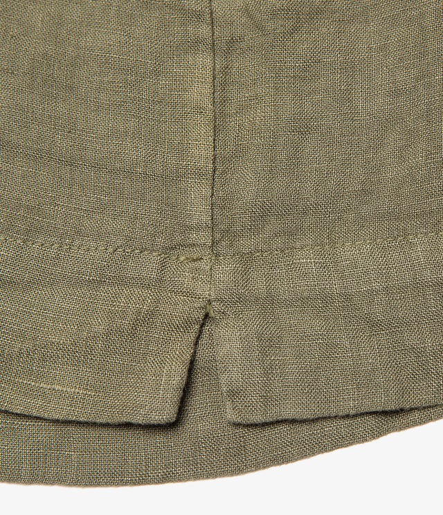 Top Mujer 100% Lino Firenze Verde