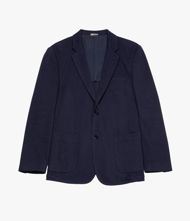 Blazer Hombre Algodón Azul Oscuro