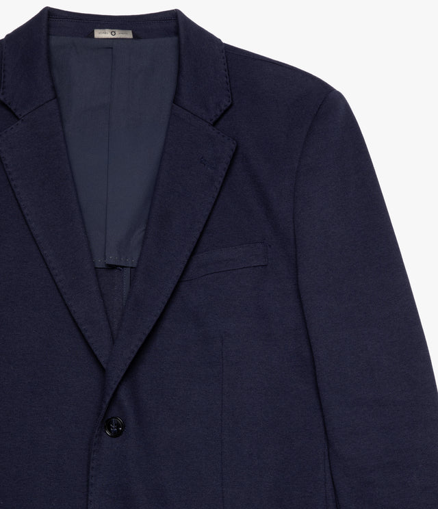 Blazer Hombre Algodón Azul Oscuro