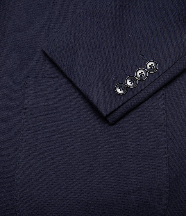 Blazer Hombre Algodón Azul Oscuro