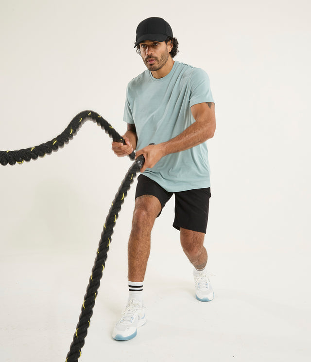 Bermuda Hombre Flex Negro