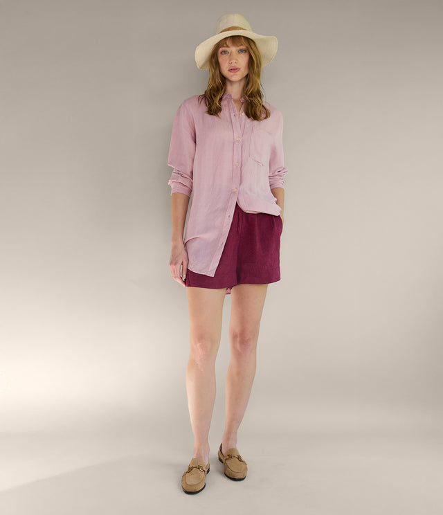 Blusa Mujer Lino Daria rosado