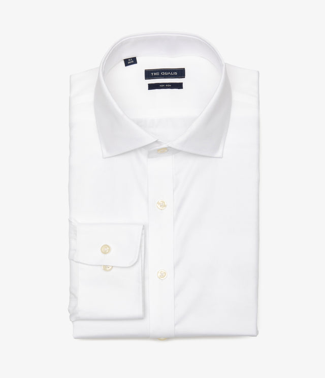 Camisa Hombre Safe Cotton Cuello Italiano Blanca