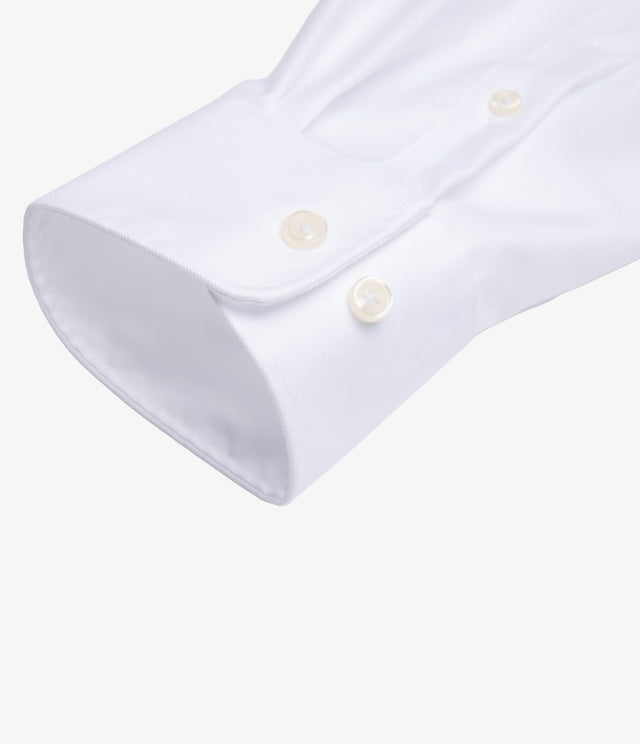 Camisa Hombre Safe Cotton Cuello Italiano Blanca