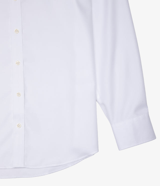 Camisa Hombre Safe Cotton Cuello Italiano Blanca
