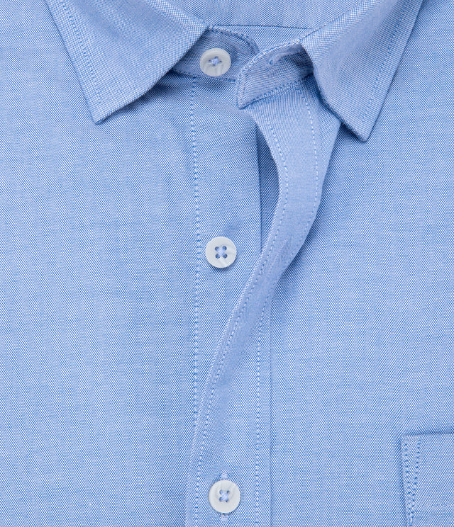 Camisa Hombre Oxford Regent M/Larga Celeste