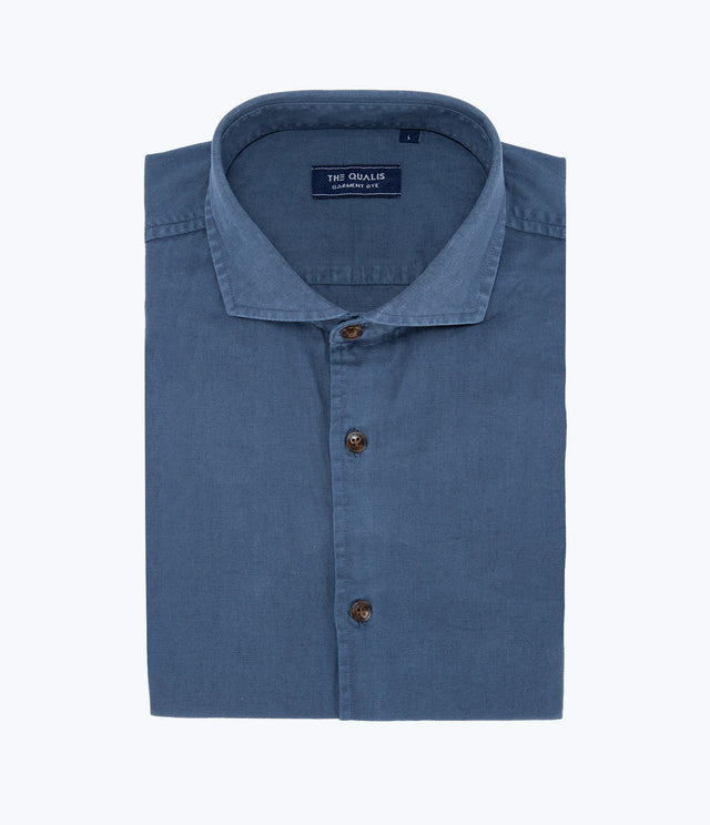 Camisa Hombre Silven M/Larga Azul