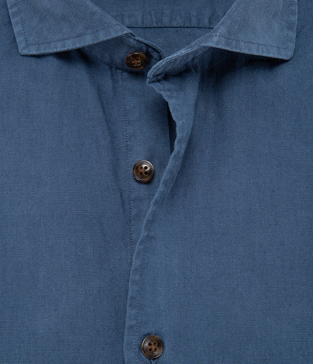 Camisa Hombre Silven M/Larga Azul