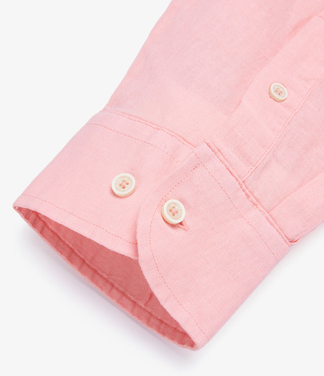 Camisa Hombre Tom M/Larga Naranjo