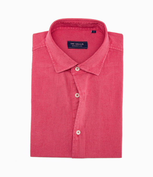 Camisa Hombre Gerry M/Corta Rojo
