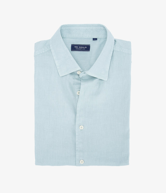 Camisa Hombre Tom M/Corta Verde claro