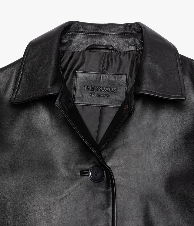 Chaqueta mujer 100% Cuero Juliet Negro