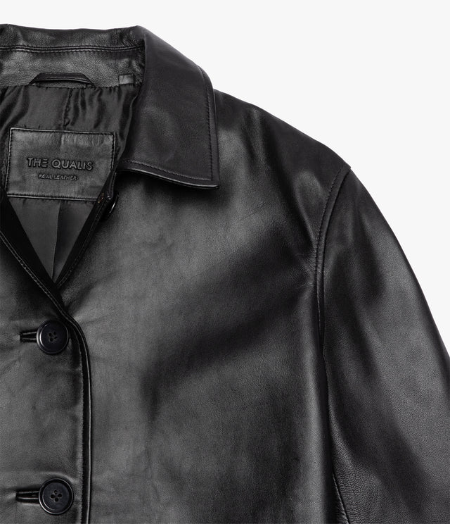 Chaqueta mujer 100% Cuero Juliet Negro