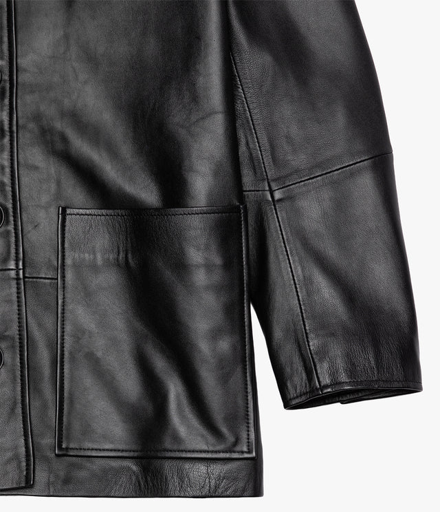 Chaqueta mujer 100% Cuero Juliet Negro