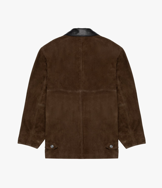 Chaqueta Mujer 100% Cuero Mara Café