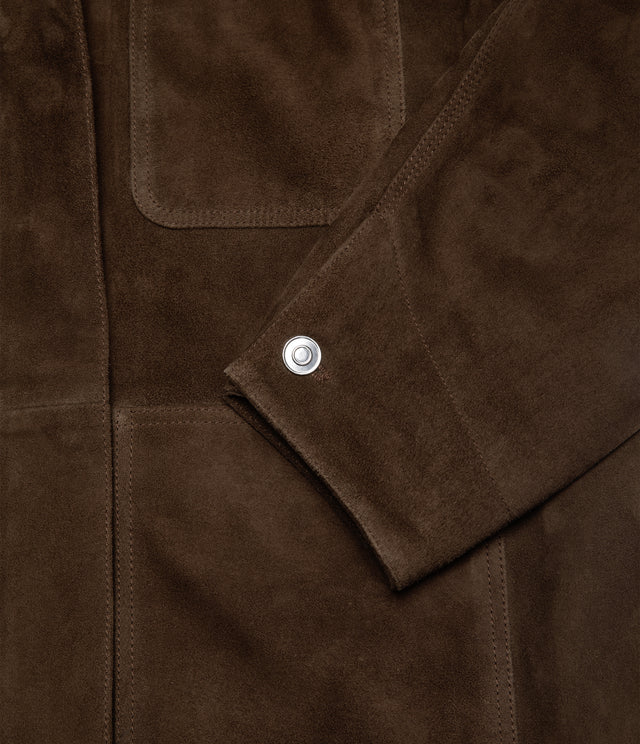 Chaqueta Mujer 100% Cuero Mara Café