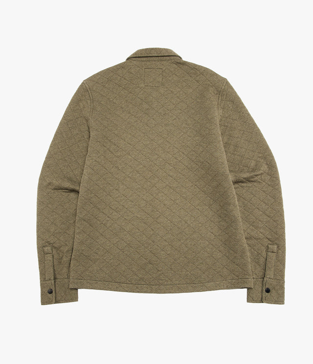 Chaqueta Hombre Quilted Shirt Verde