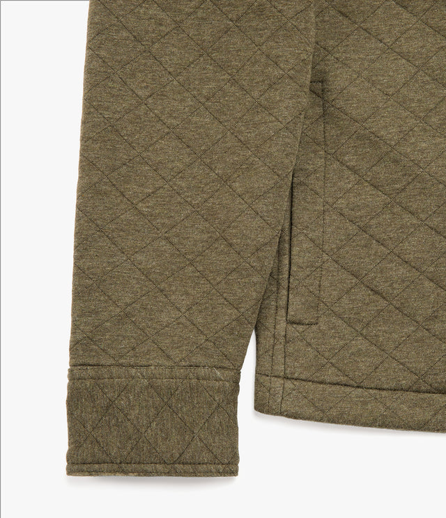 Chaqueta Hombre Quilted Shirt Verde