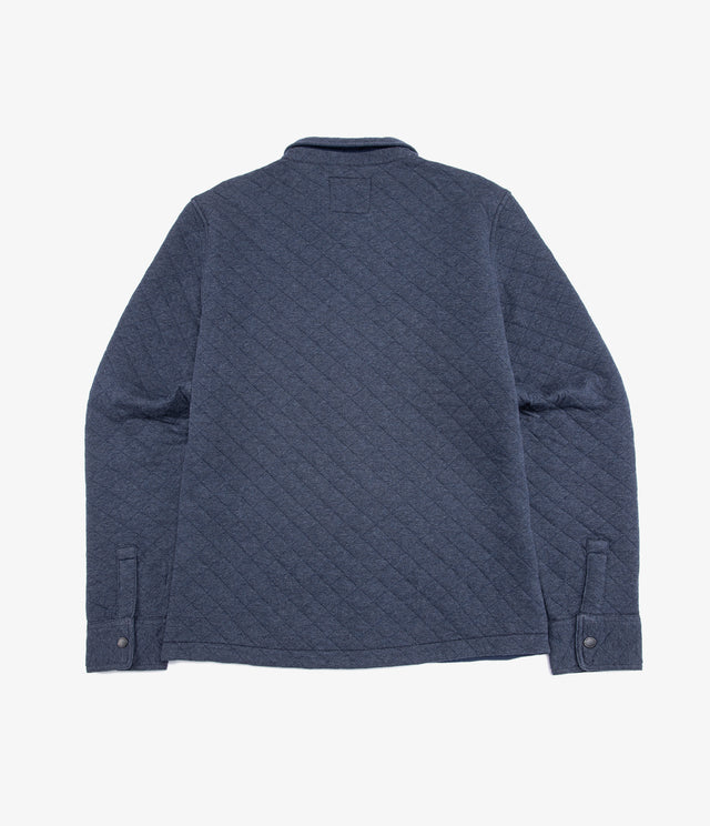 Chaqueta Hombre Quilted Shirt Azul