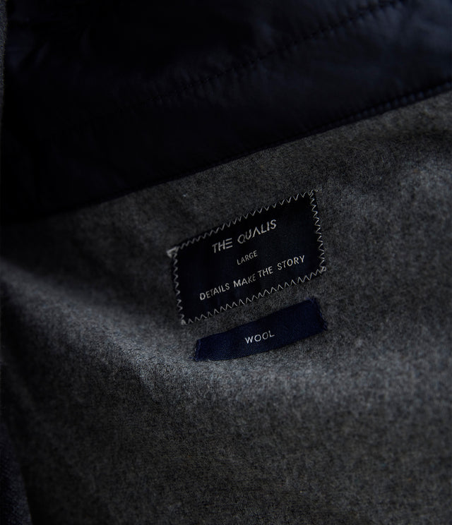 Chaqueta Hombre Lana Bonie Azul Marino