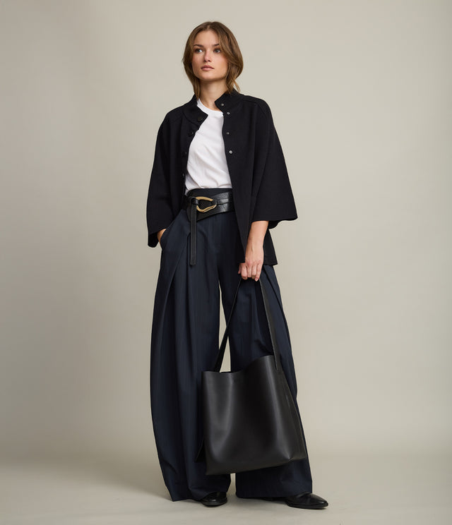 Chaqueta Mujer 100% Algodón Otavia Negro