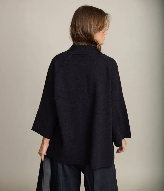 Chaqueta Mujer 100% Algodón Otavia Negro