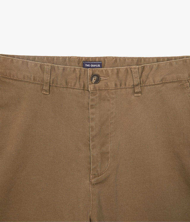 Pantalón Hombre Algodón Lyocell Chino Café