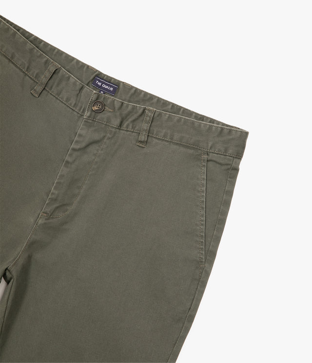Pantalón Hombre Algodón Lyocell Chino Verde