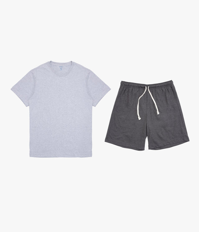 Pijama Hombre 100% Algodón Rowan Gris