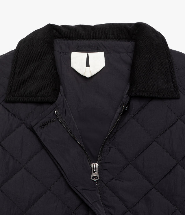 Parka Mujer Quilt Vintage Negro