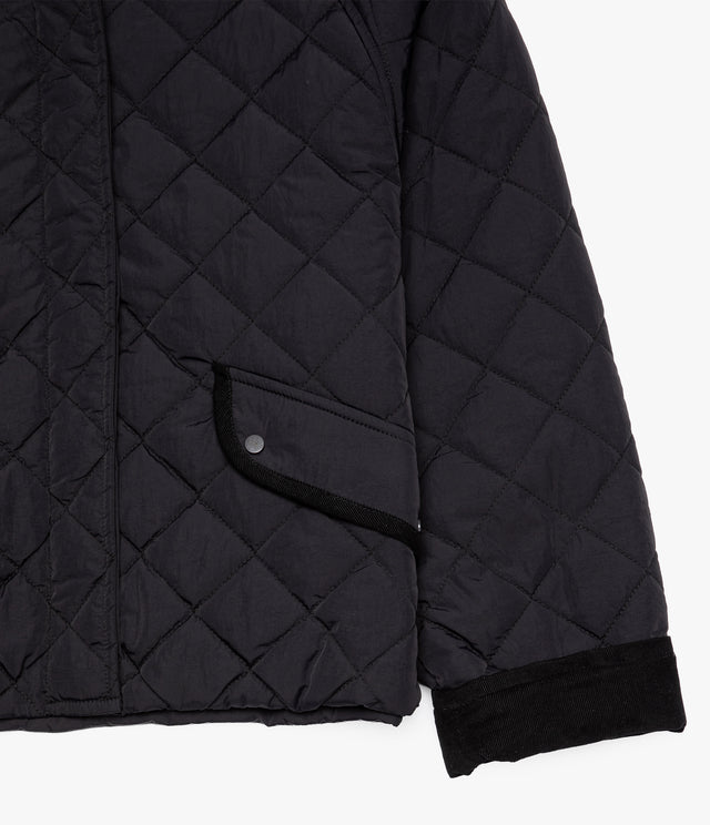 Parka Mujer Quilt Vintage Negro