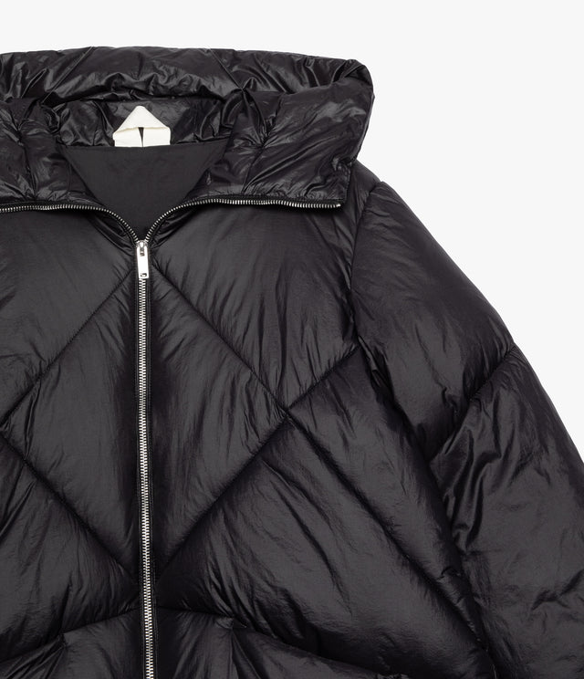 Parka Mujer Puffa Negra