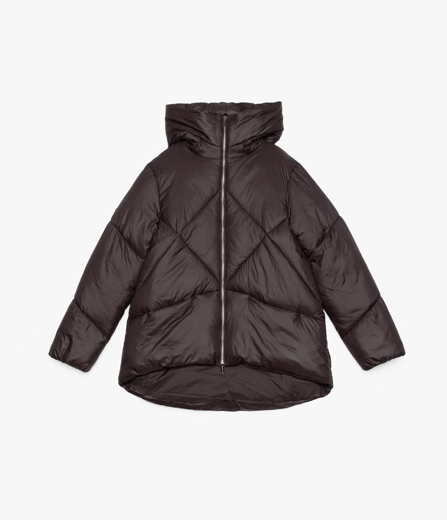 Parka Mujer Puffa Café