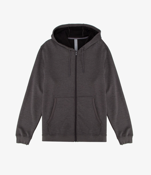 Polerón Hombre Shell Gris Petróleo