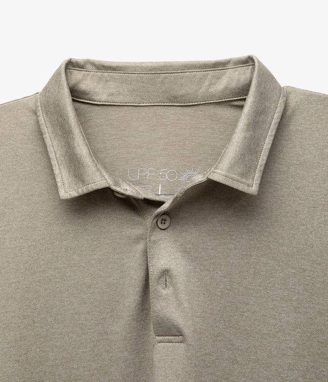 Polera Hombre Polo Piqué Dry-Fit Drive Verde