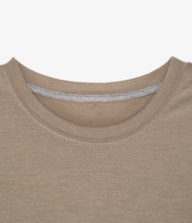 Polera hombre manga corta Dry-Fit Core Verde Oliva