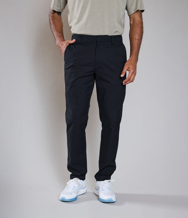 Pantalón Hombre Cintura Elástica Motion Negro