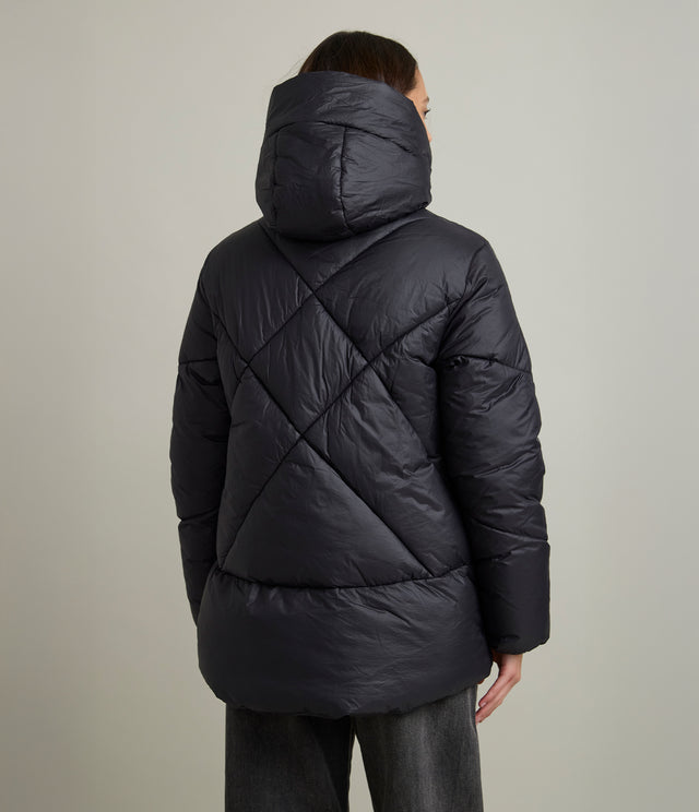 Parka Mujer Puffa Negra