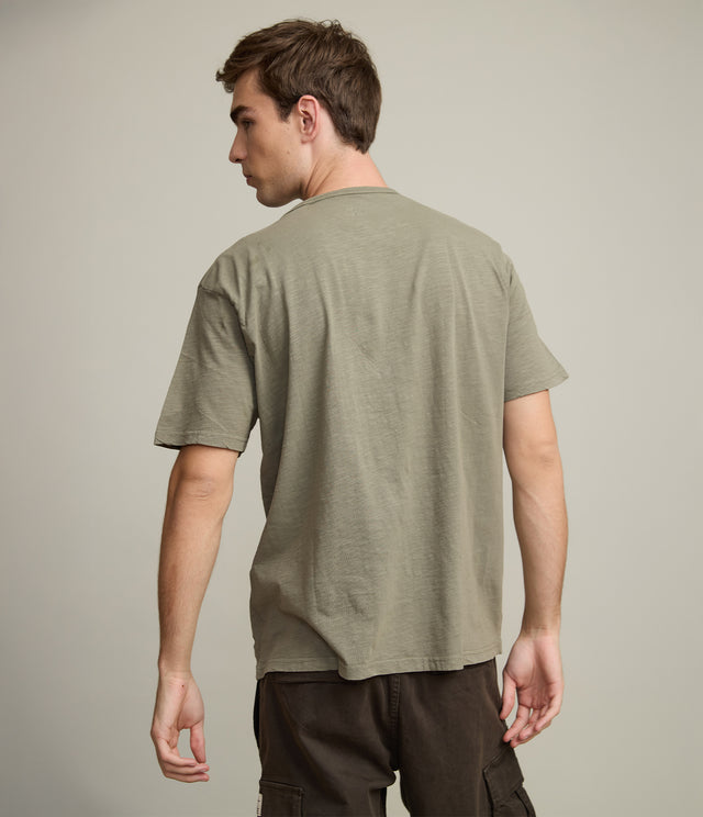Polera Hombre 100% Algodón Sleeve Verde