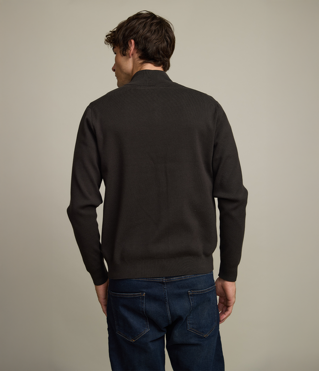 Sweater Hombre Tokio Half Zipper Verde